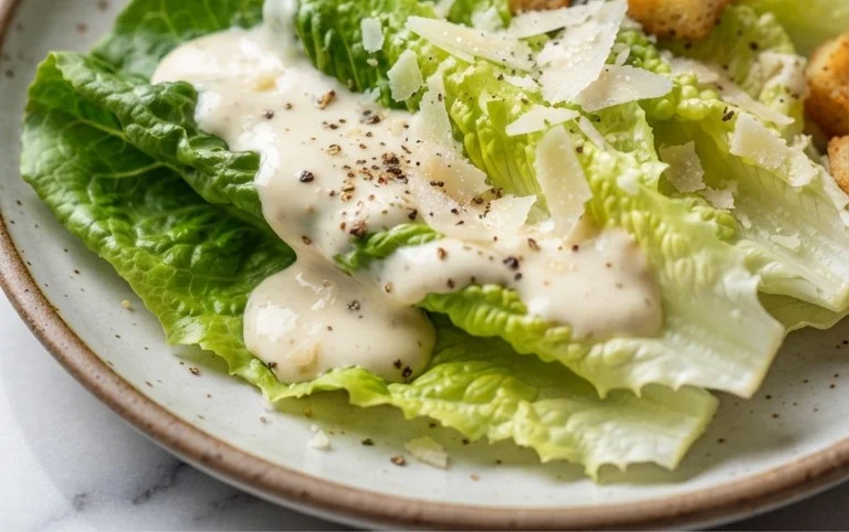 Caesar Salad Dressing (Classic, Creamy & 5 Minutes) 🥗