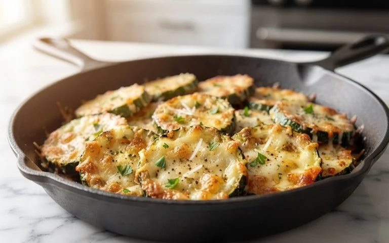 Baked Parmesan Zucchini