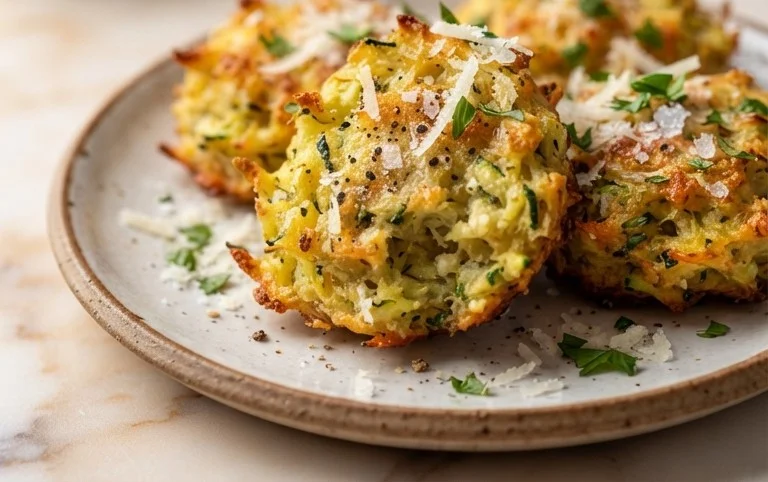 Zucchini Garlic Bites