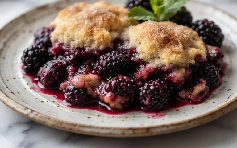 The Pioneer Women's Blackberry Cobbler