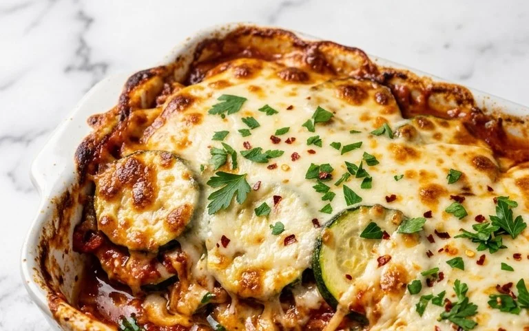Baked Zucchini and Cheese