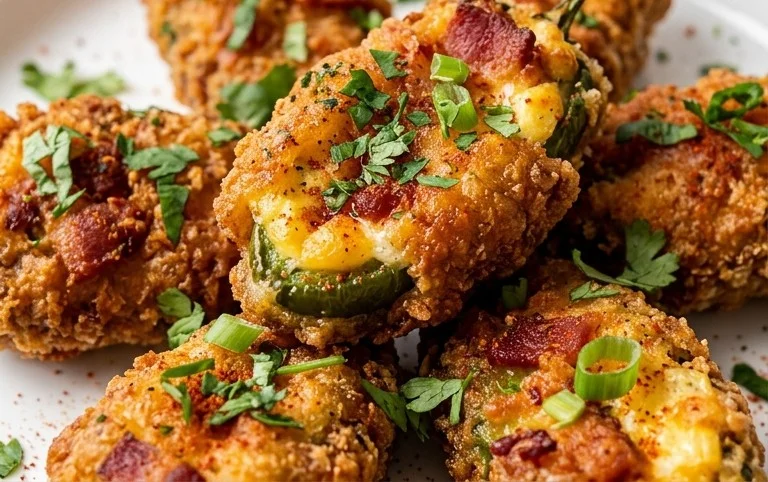Fried Jalapeno Popper Bites