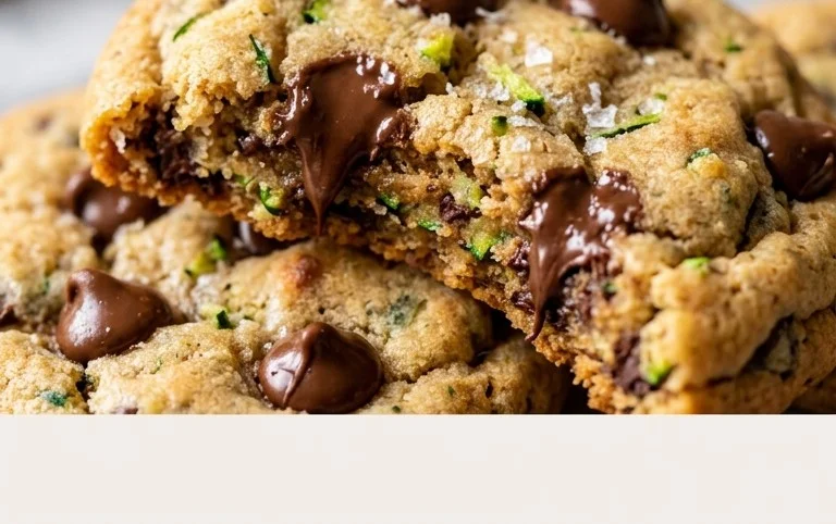 Zucchini Chocolate Chip Cookies