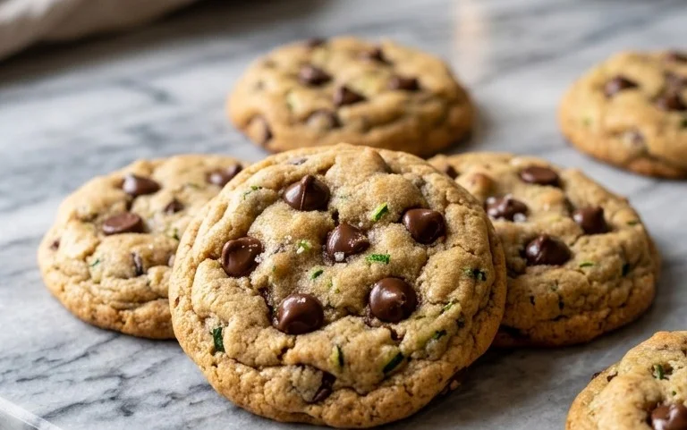 Zucchini Chocolate Chip Cookies