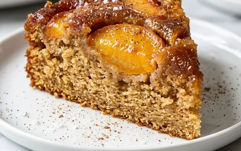 Brown Sugar Peach Cake