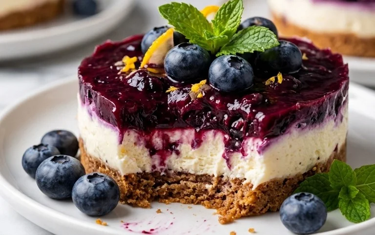 No-Bake Blueberry Yum Yum