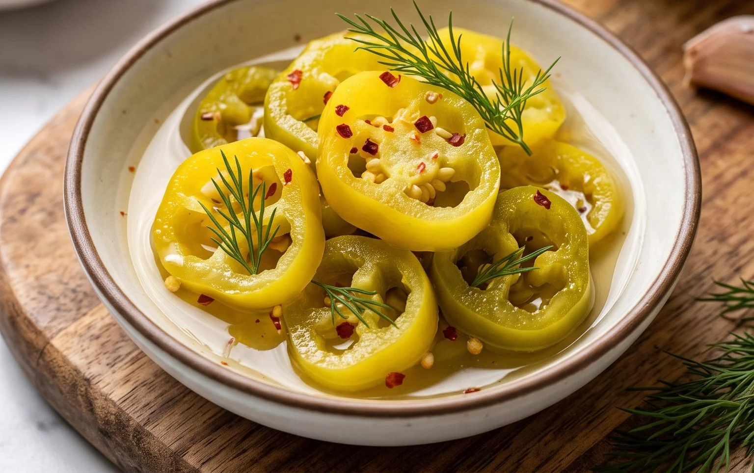 Pickled Banana Peppers