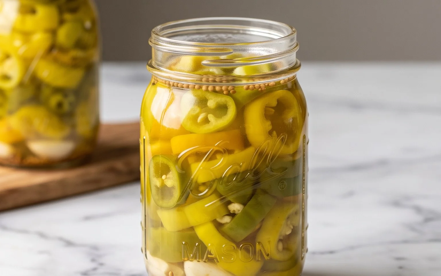 Pickled Banana Peppers