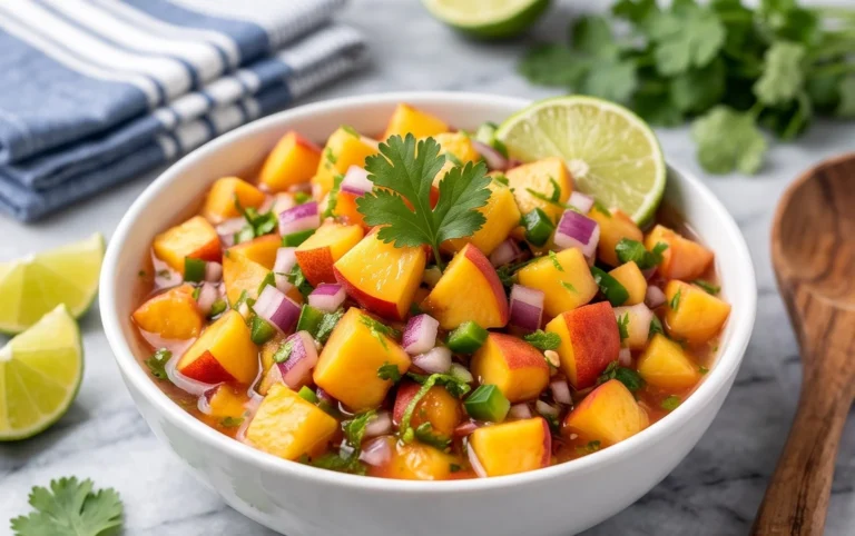 Fresh Peach Salsa