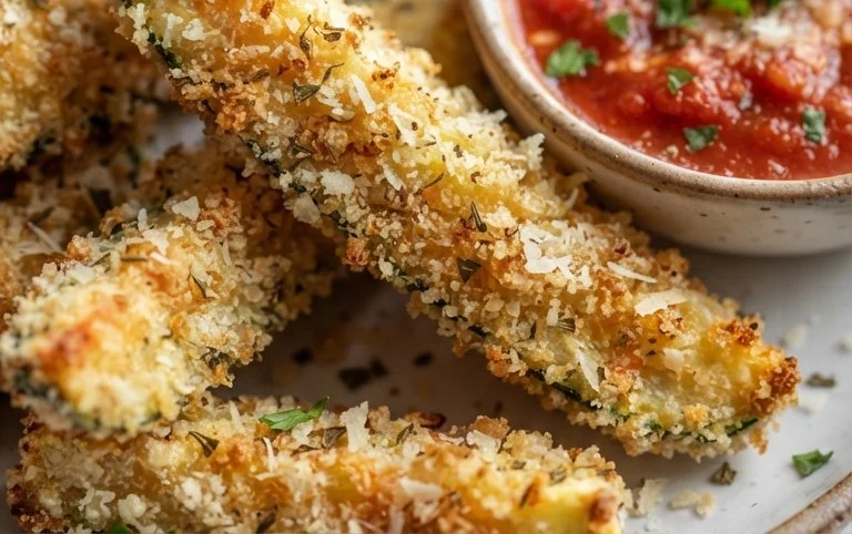 Baked Parmesan Zucchini Fries