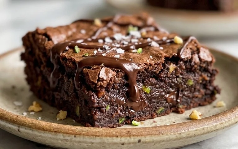 Secretly Healthy Zucchini Brownies