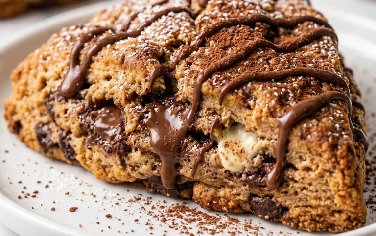 Triple Chocolate Scones