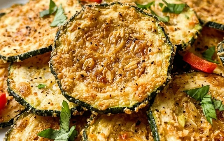 Crispy Baked Zucchini Chips