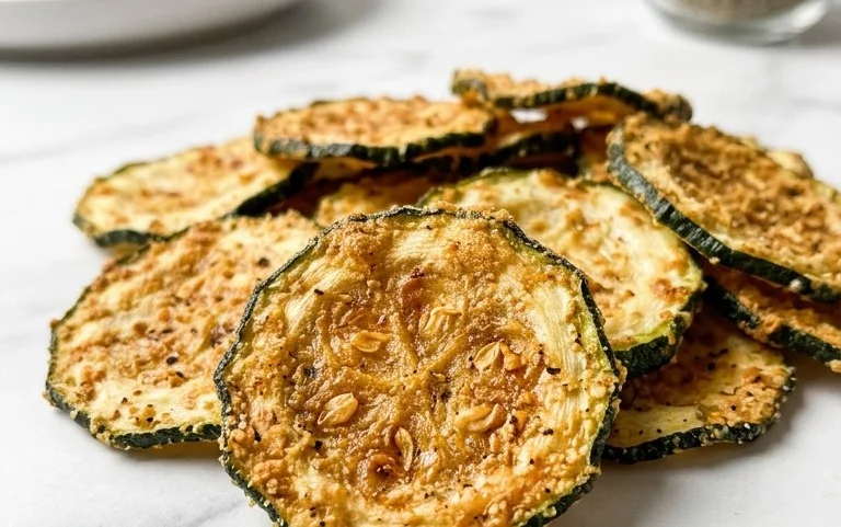 Crispy Baked Zucchini Chips